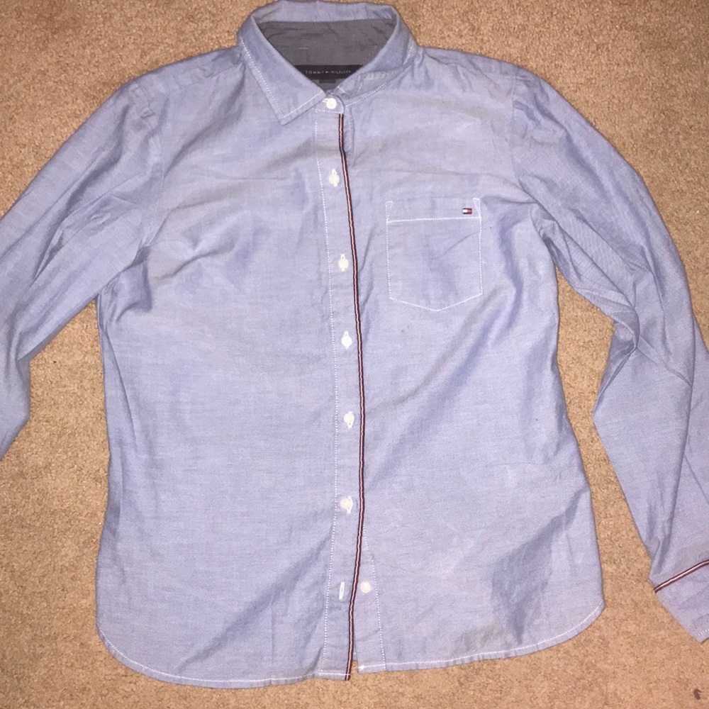 Tommy Hilfiger button up youth S